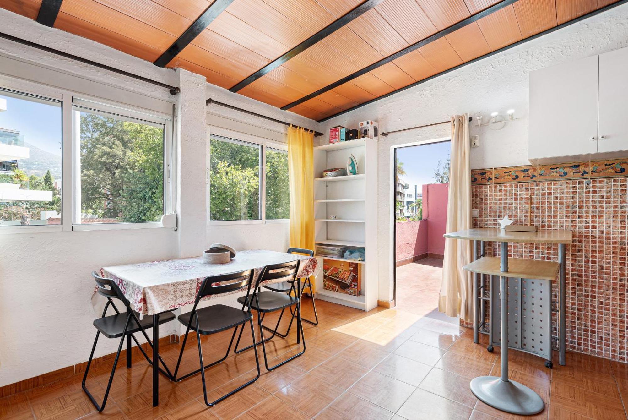 Beach Apartment In Малага Экстерьер фото